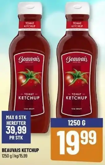 Løvbjerg Beauvais Ketchup 1250g tilbud