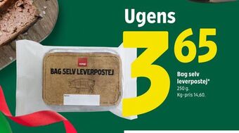 Coop 365 Bag selv leverpostej tilbud