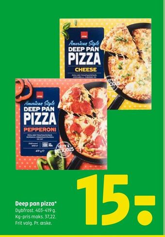 Coop 365 Deep pan pizza tilbud