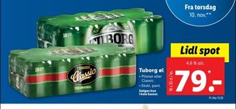 Lidl Tuborg øl tilbud