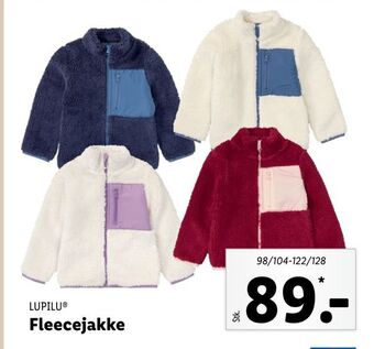 Lidl Fleecejakke tilbud