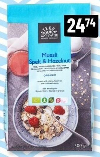 Muesli Spelt & Hazelnut 500g