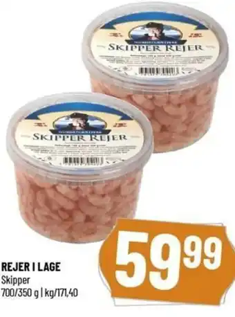 Løvbjerg Rejer I Lage 700/350 g tilbud