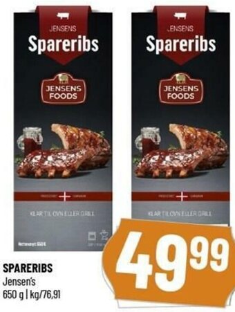Løvbjerg Spareribs 650g tilbud
