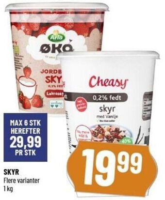 Løvbjerg Skyr 1kg tilbud