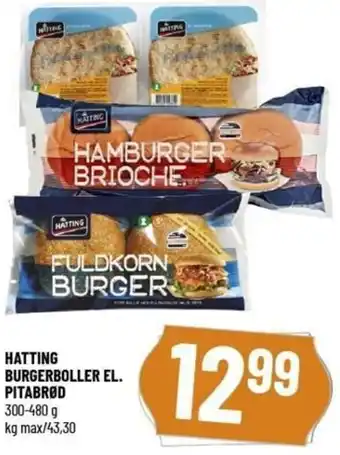 Løvbjerg Hatting Burgerboller El. Pitabrød 300-400g tilbud