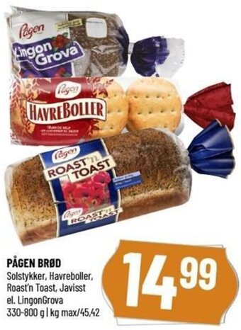 Løvbjerg Pågen Brød 330-800g tilbud