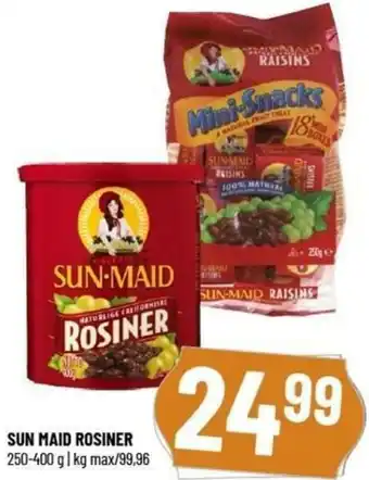 Løvbjerg Sun Maid Rosiner 250-400 g tilbud