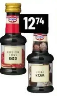 Løvbjerg Dr.Oetker Rød and Rom tilbud