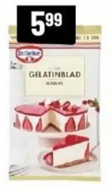 Løvbjerg Dr.Oetker Gelatinblad tilbud
