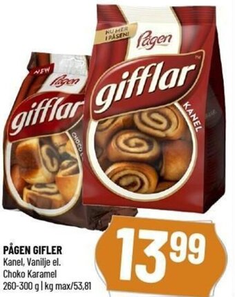 Løvbjerg Pågen Gifler 260-300 g tilbud