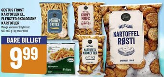 Løvbjerg Gestus Frost Kartofler El. Flensted Økologiske Kartofler 500-900 g tilbud