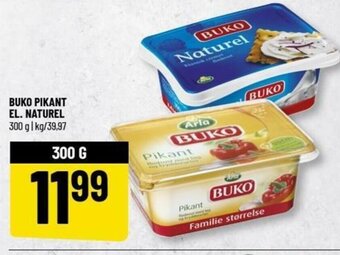 Løvbjerg Buko Pikant El. Naturel 300g tilbud