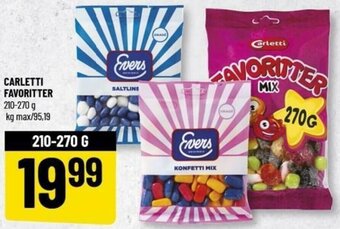 Løvbjerg Carletti Favoritter 210-270g tilbud