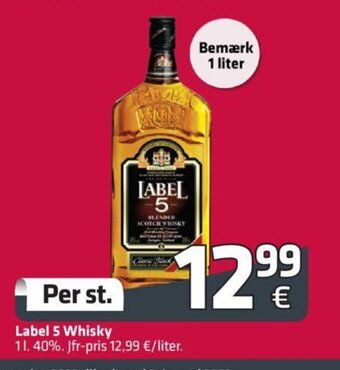 Fleggaard Label 5 Whisky tilbud