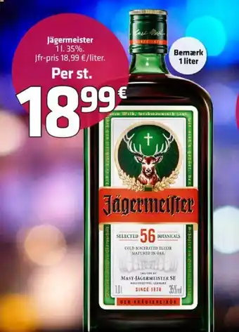 Fleggaard Jågermeister 35% tilbud
