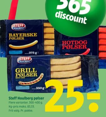 Coop 365 Steff houlberg bayerske pølser tilbud