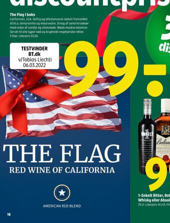 Coop 365 Ukendt californisk rødvin tilbud