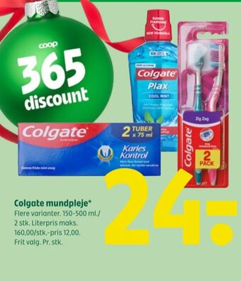 Coop 365 Colgate mundskyl tilbud