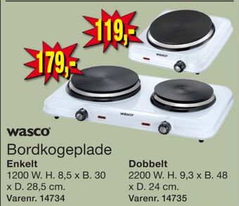 Harald Nyborg Wasco kogeplade tilbud