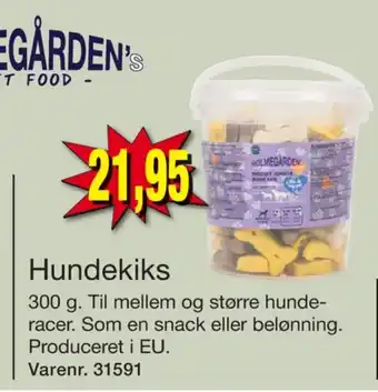 Holmegårdens pet food hundekiks