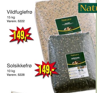 Harald Nyborg Nature solsikkefrø tilbud