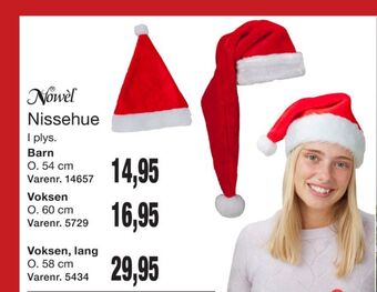 Harald Nyborg Nowel nissehue tilbud