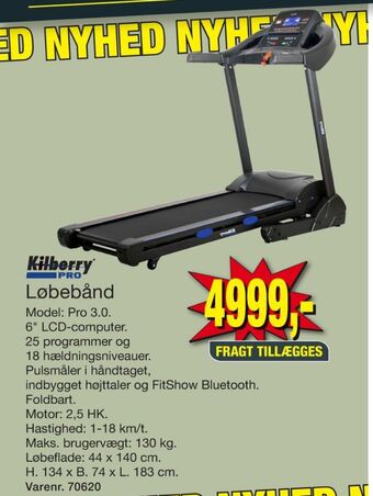 Harald Nyborg Kilberry løbebånd tilbud