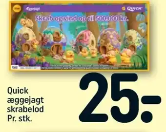REMA 1000 Quick Æggejagt Skrabelod tilbud