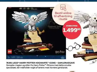 Bog & idé 76391 lego harry potter hogwarts icons - samlerudgave tilbud