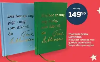Tove ditlevsen notebog