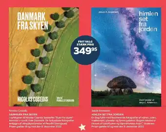 Danmark fra skyen el. himlen set fra jorden