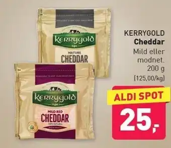 ALDI Kerrygold cheddar tilbud