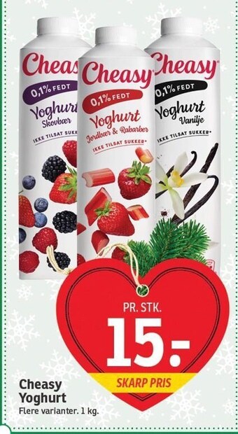SPAR Cheasy yoghurt tilbud