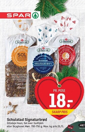 SPAR Schulstad signaturbrød tilbud