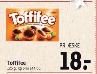 SPAR Toffifee tilbud