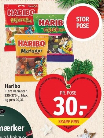 SPAR Haribo tilbud