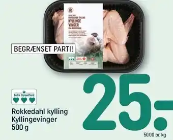 REMA 1000 Rokkedahl kyllingevinger tilbud