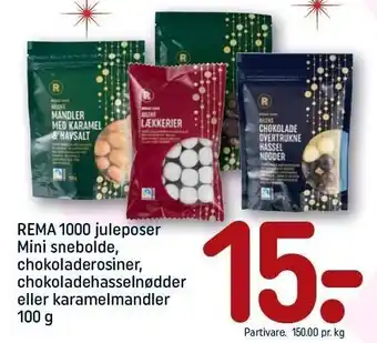 REMA 1000 Rema 1000 juleposer tilbud