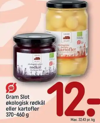 REMA 1000 Gram slot øko rødkål el. kartofler tilbud