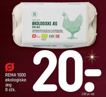 REMA 1000 Økologiske æg tilbud