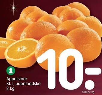 REMA 1000 Appelsiner tilbud
