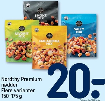 REMA 1000 Nordthy premium nødder tilbud