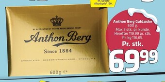 Fleggaard Anthon berg guldæske tilbud