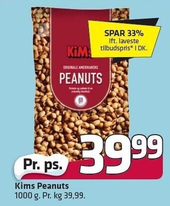 Fleggaard Kims peanuts tilbud