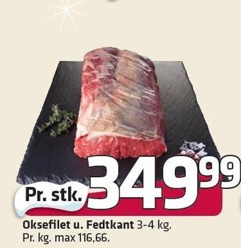Fleggaard Oksefilet u. fedtkant tilbud