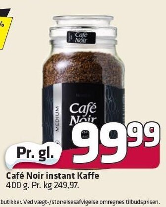 Fleggaard Café noir instant kaffe tilbud