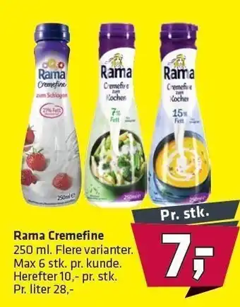 Rama cremfine