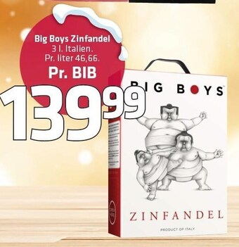 Fleggaard Big boys zinfandel tilbud