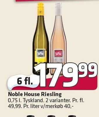 Fleggaard Noble house riesling tilbud